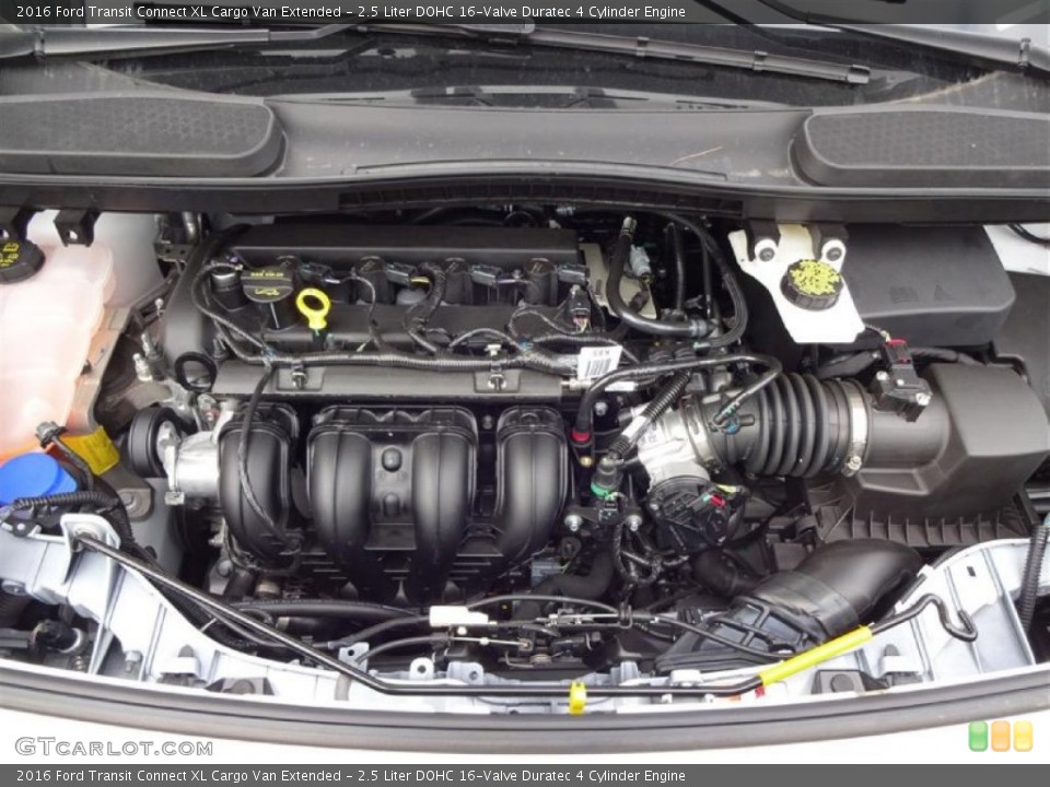 2.5 Liter DOHC 16-Valve Duratec 4 Cylinder Engine for the 2016 Ford Transit Connect #107684464