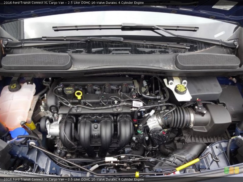 2.5 Liter DOHC 16-Valve Duratec 4 Cylinder Engine for the 2016 Ford Transit Connect #107684557