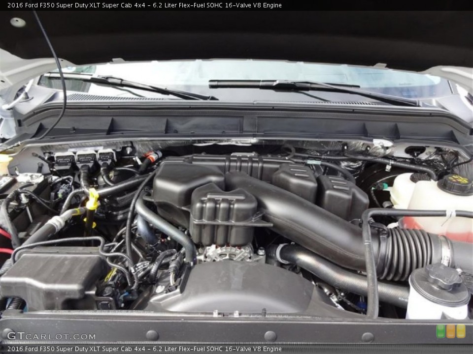 6.2 Liter Flex-Fuel SOHC 16-Valve V8 Engine for the 2016 Ford F350 Super Duty #107684847