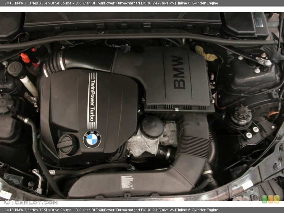 3.0 Liter DI TwinPower Turbocharged DOHC 24-Valve VVT Inline 6 Cylinder Engine for the 2013 BMW 3 Series #107687646