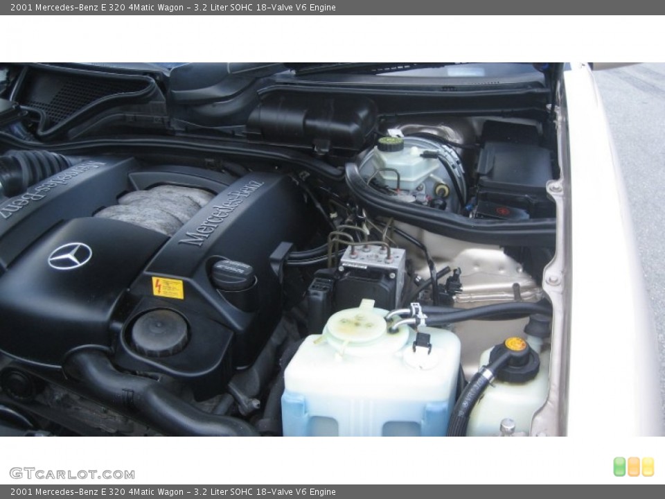 3.2 Liter SOHC 18-Valve V6 Engine for the 2001 Mercedes-Benz E #107709720