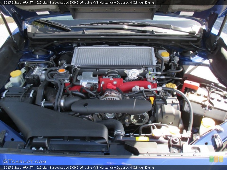 2.5 Liter Turbocharged DOHC 16-Valve VVT Horizontally Opposed 4 Cylinder Engine for the 2015 Subaru WRX #107712060