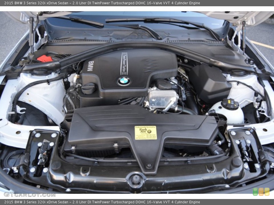 2.0 Liter DI TwinPower Turbocharged DOHC 16-Valve VVT 4 Cylinder Engine for the 2015 BMW 3 Series #107736022