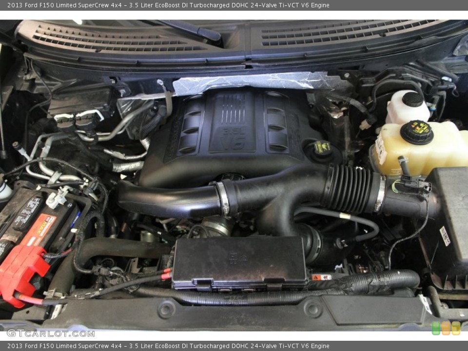 3.5 Liter EcoBoost DI Turbocharged DOHC 24-Valve Ti-VCT V6 Engine for the 2013 Ford F150 #107742890