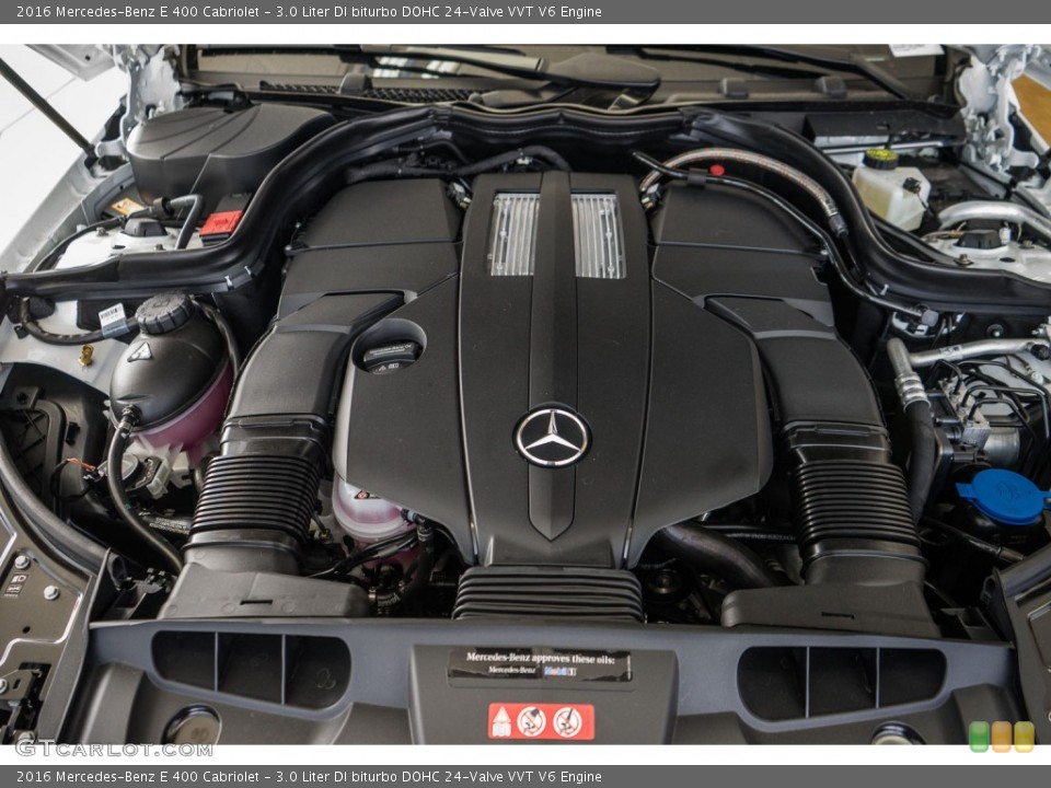 3.0 Liter DI biturbo DOHC 24-Valve VVT V6 Engine for the 2016 Mercedes-Benz E #107758055