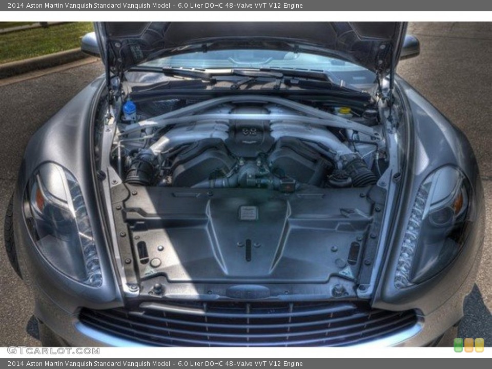 6.0 Liter DOHC 48-Valve VVT V12 Engine for the 2014 Aston Martin Vanquish #107762582