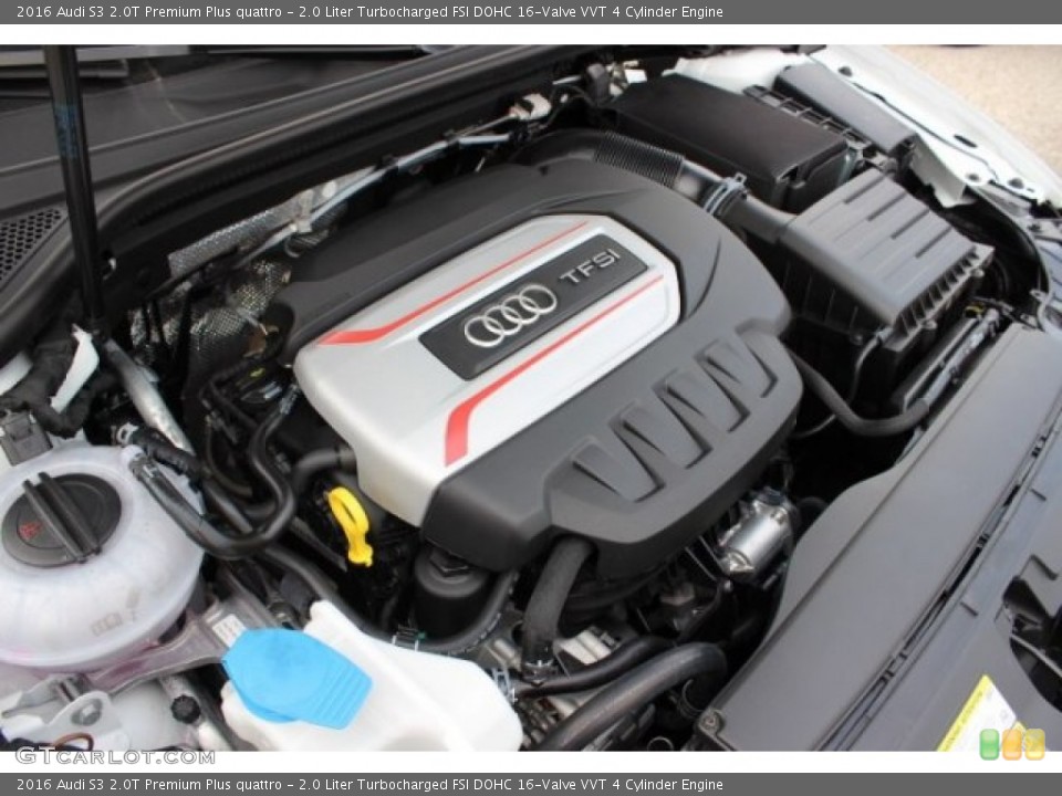 2.0 Liter Turbocharged FSI DOHC 16-Valve VVT 4 Cylinder Engine for the 2016 Audi S3 #107763620
