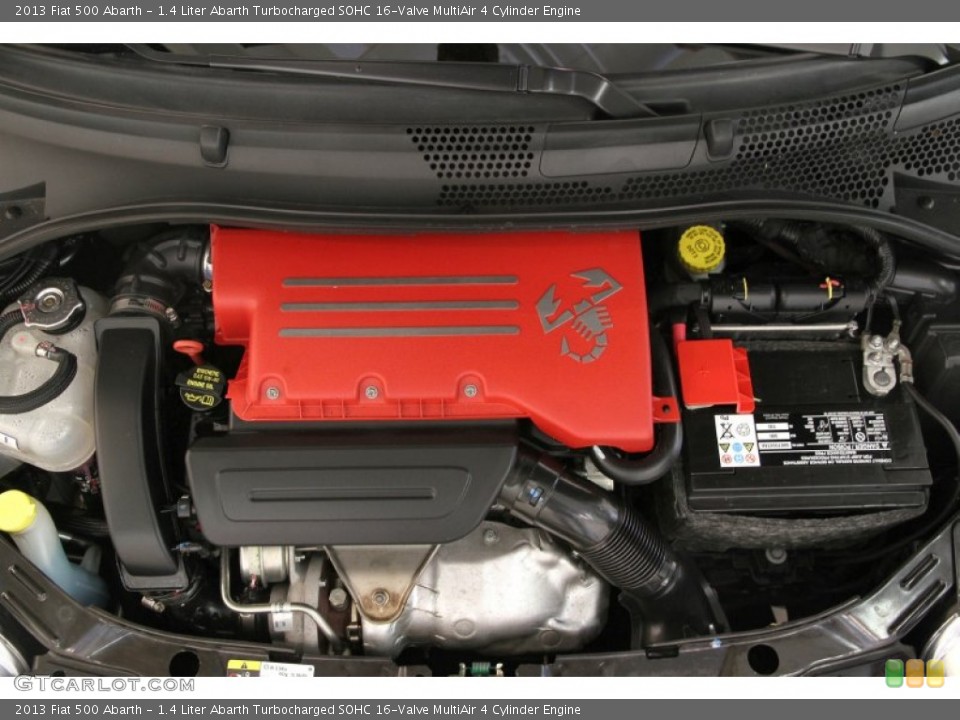 1.4 Liter Abarth Turbocharged SOHC 16-Valve MultiAir 4 Cylinder Engine for the 2013 Fiat 500 #107763830