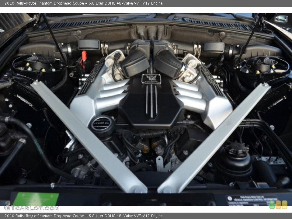 6.8 Liter DOHC 48-Valve VVT V12 Engine for the 2010 Rolls-Royce Phantom #107821178