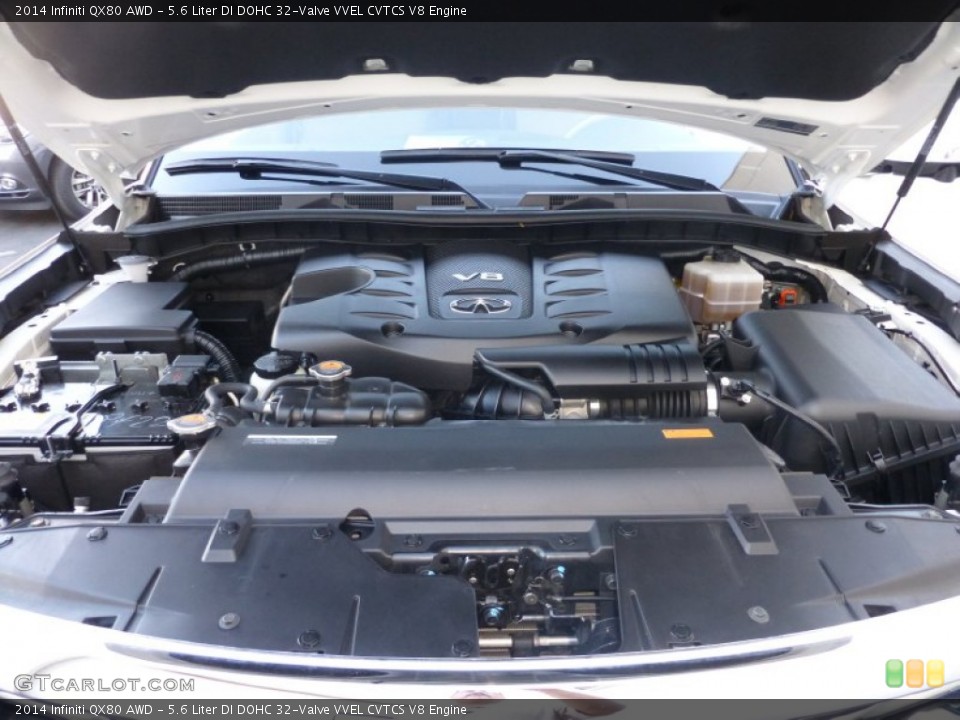 5.6 Liter DI DOHC 32-Valve VVEL CVTCS V8 Engine for the 2014 Infiniti QX80 #107833655