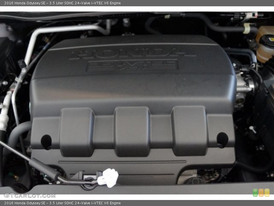 3.5 Liter SOHC 24-Valve i-VTEC V6 2016 Honda Odyssey Engine