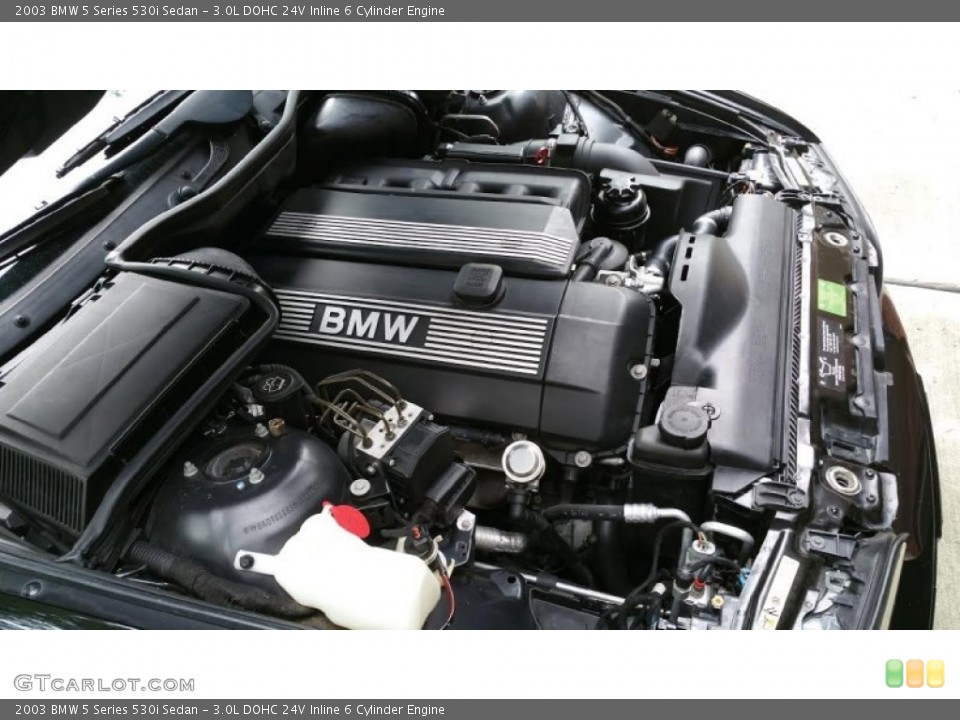 3.0L DOHC 24V Inline 6 Cylinder 2003 BMW 5 Series Engine