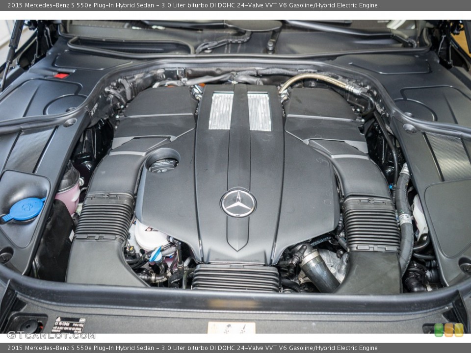 3.0 Liter biturbo DI DOHC 24-Valve VVT V6 Gasoline/Hybrid Electric Engine for the 2015 Mercedes-Benz S #107846823