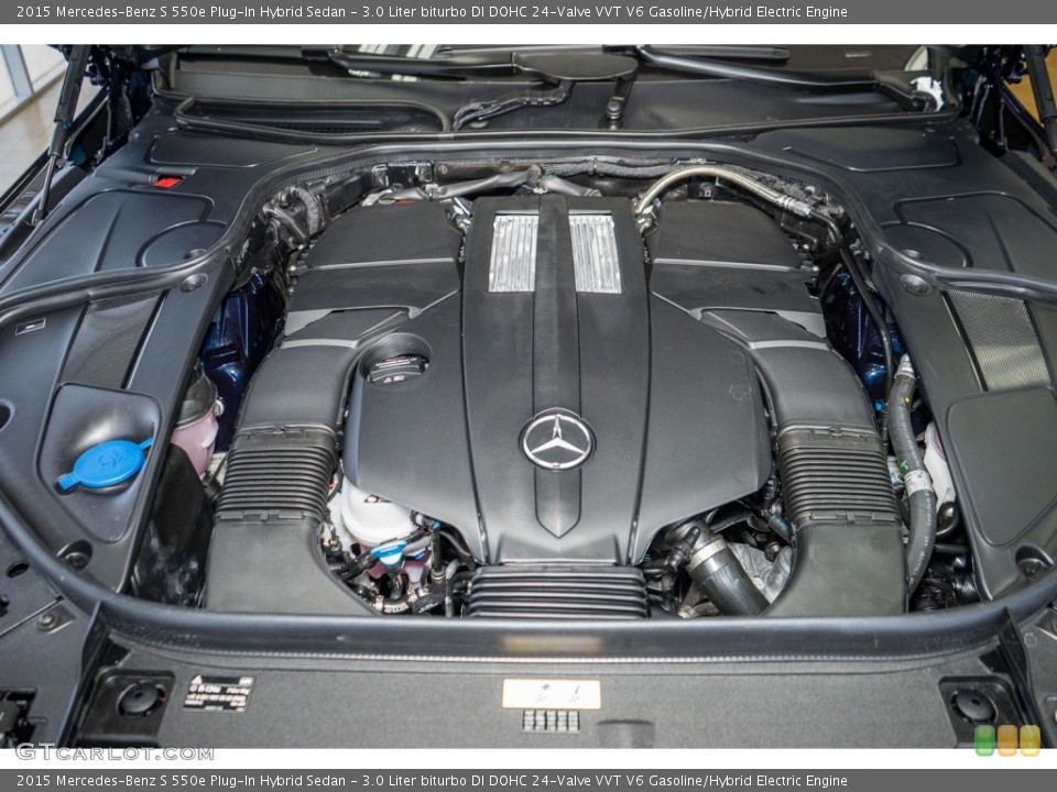 3.0 Liter biturbo DI DOHC 24-Valve VVT V6 Gasoline/Hybrid Electric Engine for the 2015 Mercedes-Benz S #107847207