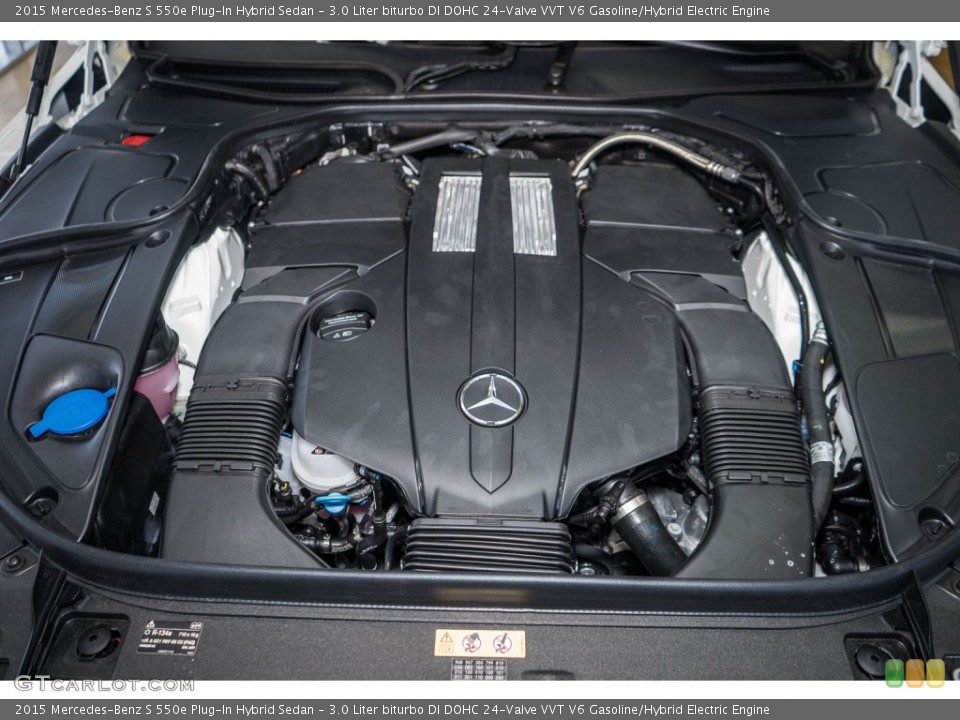 3.0 Liter biturbo DI DOHC 24-Valve VVT V6 Gasoline/Hybrid Electric Engine for the 2015 Mercedes-Benz S #107847588