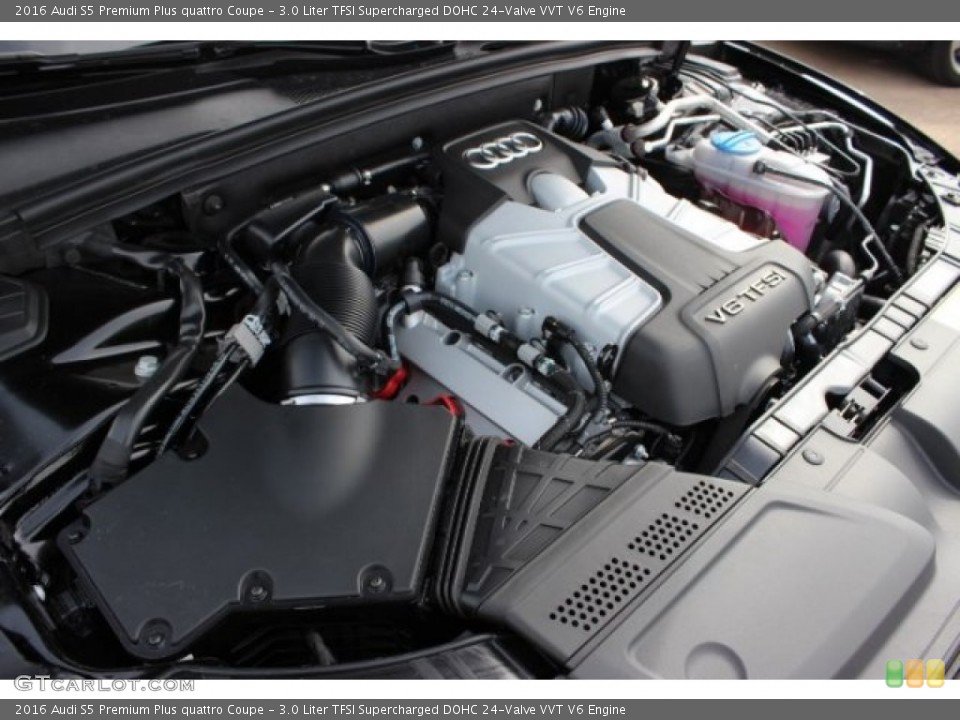 3.0 Liter TFSI Supercharged DOHC 24-Valve VVT V6 Engine for the 2016 Audi S5 #107858242