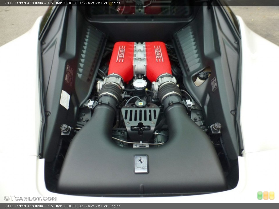 4.5 Liter DI DOHC 32-Valve VVT V8 Engine for the 2013 Ferrari 458 #107859375