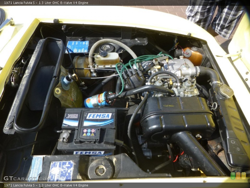 1.3 Liter OHC 8-Valve V4 1971 Lancia Fulvia Engine