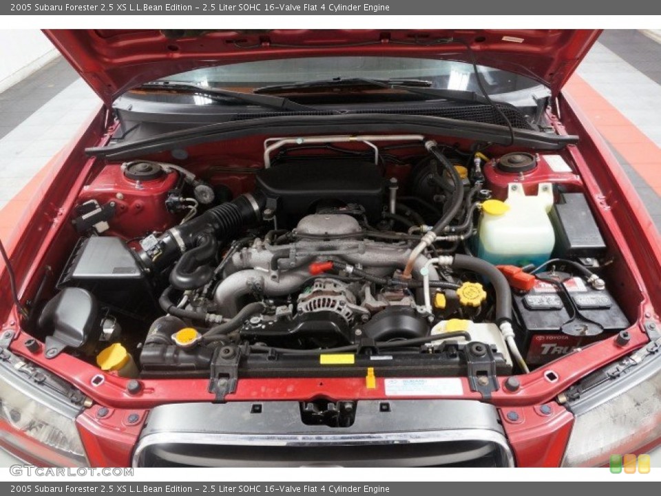 2.5 Liter SOHC 16-Valve Flat 4 Cylinder Engine for the 2005 Subaru Forester #107905800