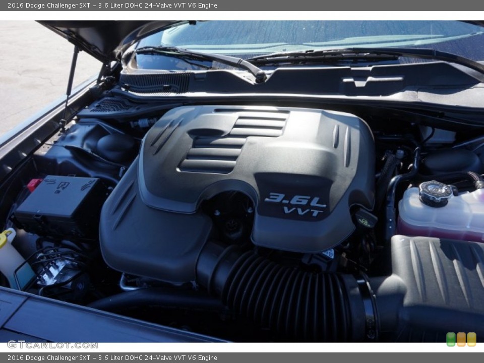 3.6 Liter DOHC 24-Valve VVT V6 Engine for the 2016 Dodge Challenger #107993180