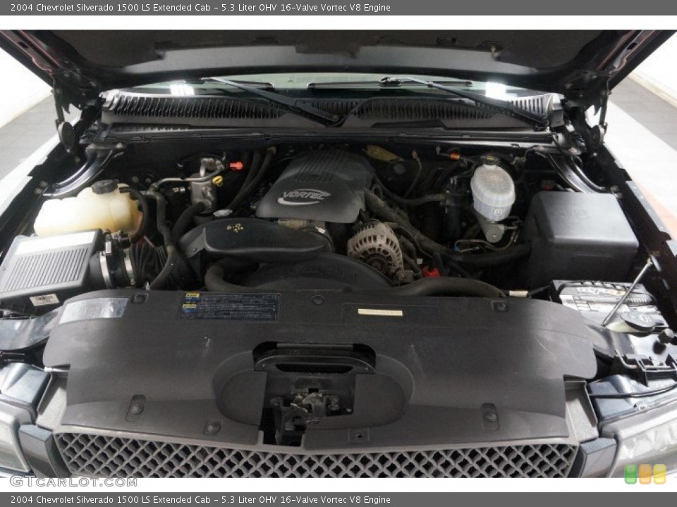 5.3 Liter OHV 16-Valve Vortec V8 Engine for the 2004 Chevrolet Silverado 1500 #108007935