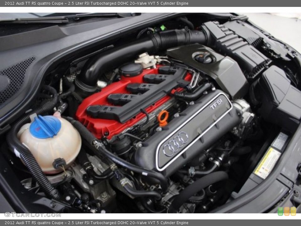 2.5 Liter FSI Turbocharged DOHC 20-Valve VVT 5 Cylinder Engine for the 2012 Audi TT #108016691