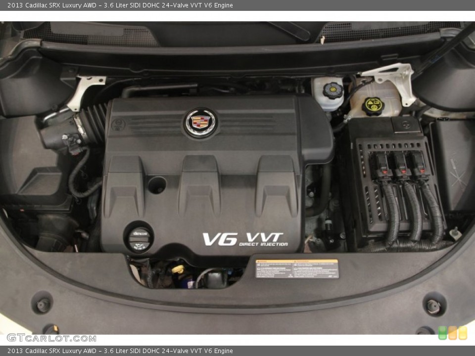 3.6 Liter SIDI DOHC 24-Valve VVT V6 Engine for the 2013 Cadillac SRX #108062644