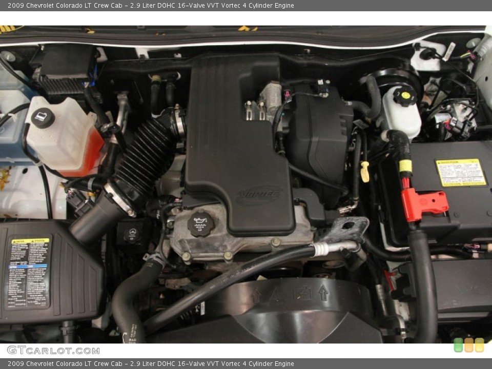 2.9 Liter DOHC 16-Valve VVT Vortec 4 Cylinder Engine for the 2009 Chevrolet Colorado #108066490