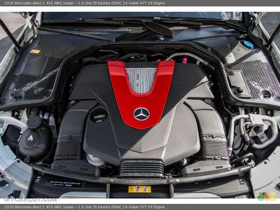 3.0 Liter DI biturbo DOHC 24-Valve VVT V6 Engine for the 2016 Mercedes-Benz C #108074209