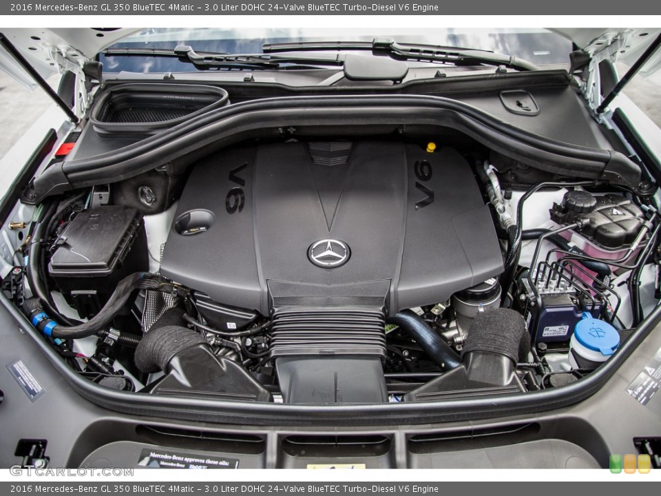 3.0 Liter DOHC 24-Valve BlueTEC Turbo-Diesel V6 Engine for the 2016 Mercedes-Benz GL #108075490
