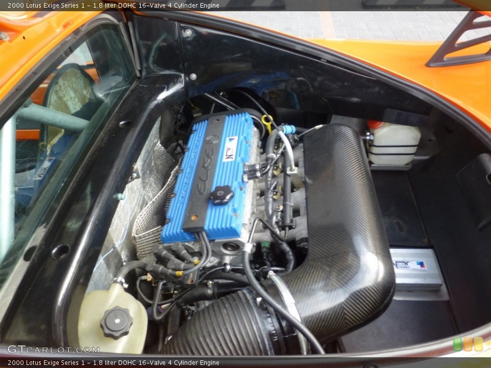 1.8 liter DOHC 16-Valve 4 Cylinder Engine for the 2000 Lotus Exige #108076780
