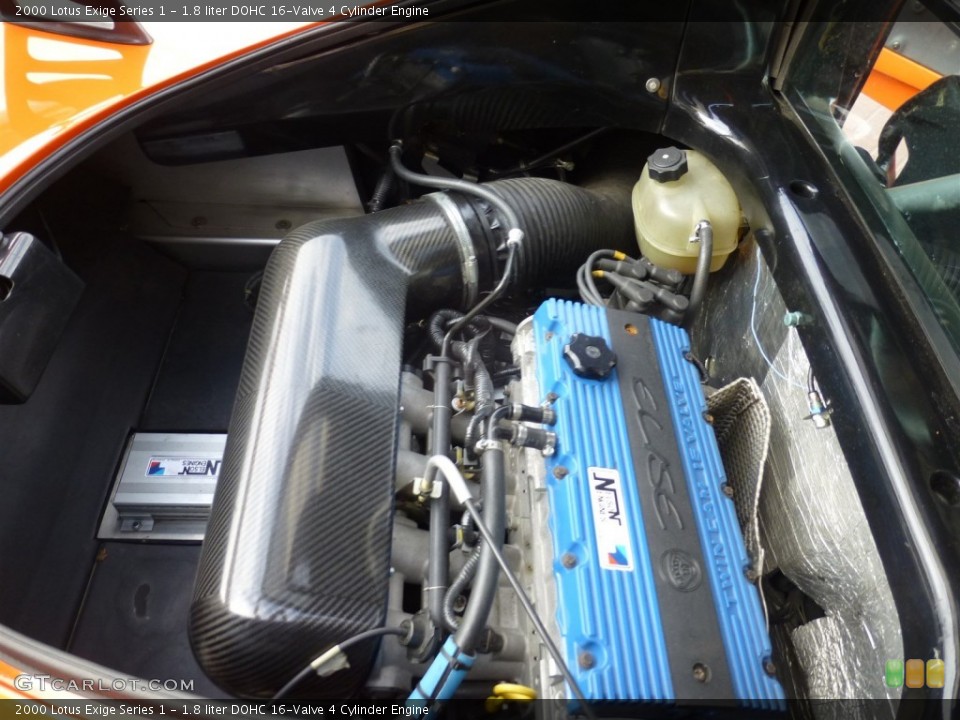 1.8 liter DOHC 16-Valve 4 Cylinder Engine for the 2000 Lotus Exige #108076819