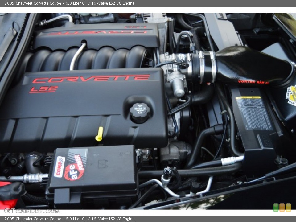 6.0 Liter OHV 16-Valve LS2 V8 Engine for the 2005 Chevrolet Corvette #108096059
