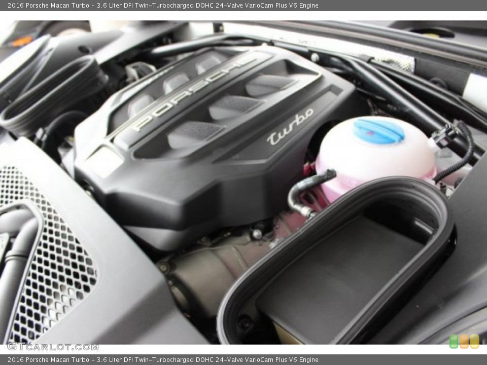 3.6 Liter DFI Twin-Turbocharged DOHC 24-Valve VarioCam Plus V6 Engine for the 2016 Porsche Macan #108100196