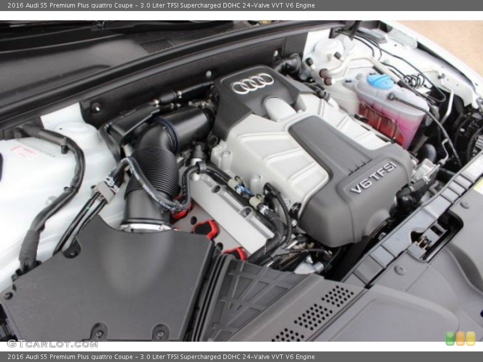 3.0 Liter TFSI Supercharged DOHC 24-Valve VVT V6 Engine for the 2016 Audi S5 #108101003