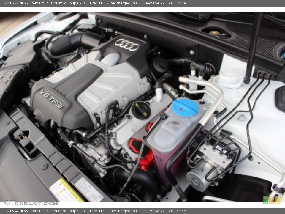 3.0 Liter TFSI Supercharged DOHC 24-Valve VVT V6 Engine for the 2016 Audi S5 #108101031