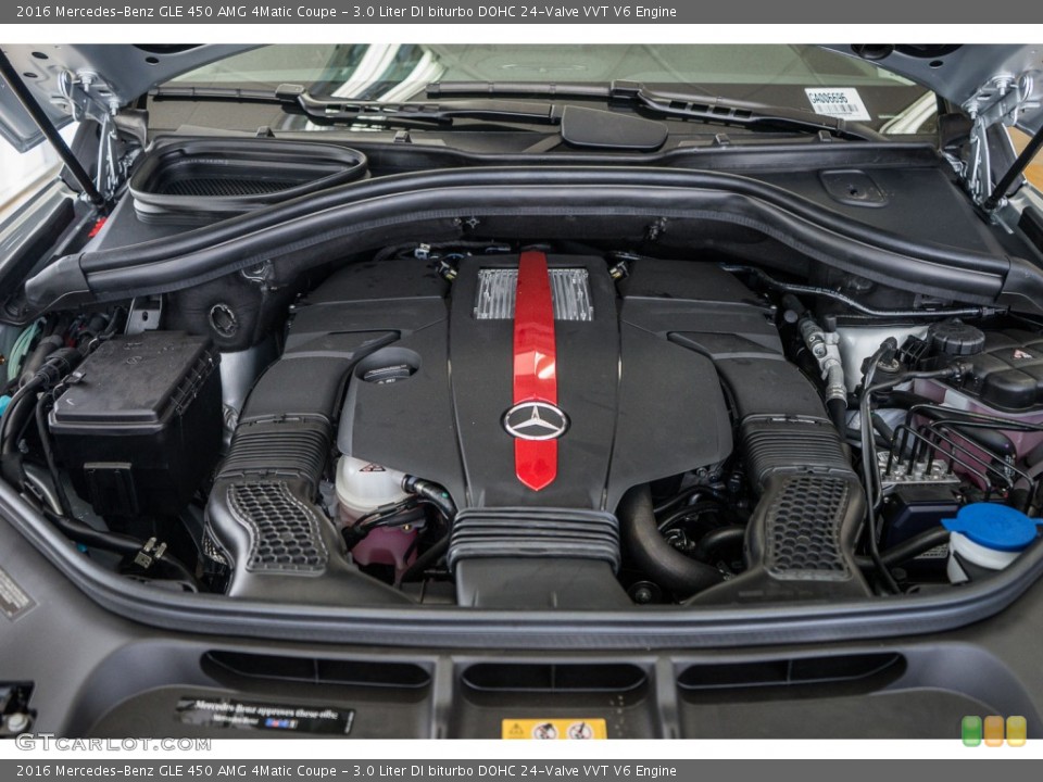 3.0 Liter DI biturbo DOHC 24-Valve VVT V6 Engine for the 2016 Mercedes-Benz GLE #108168882