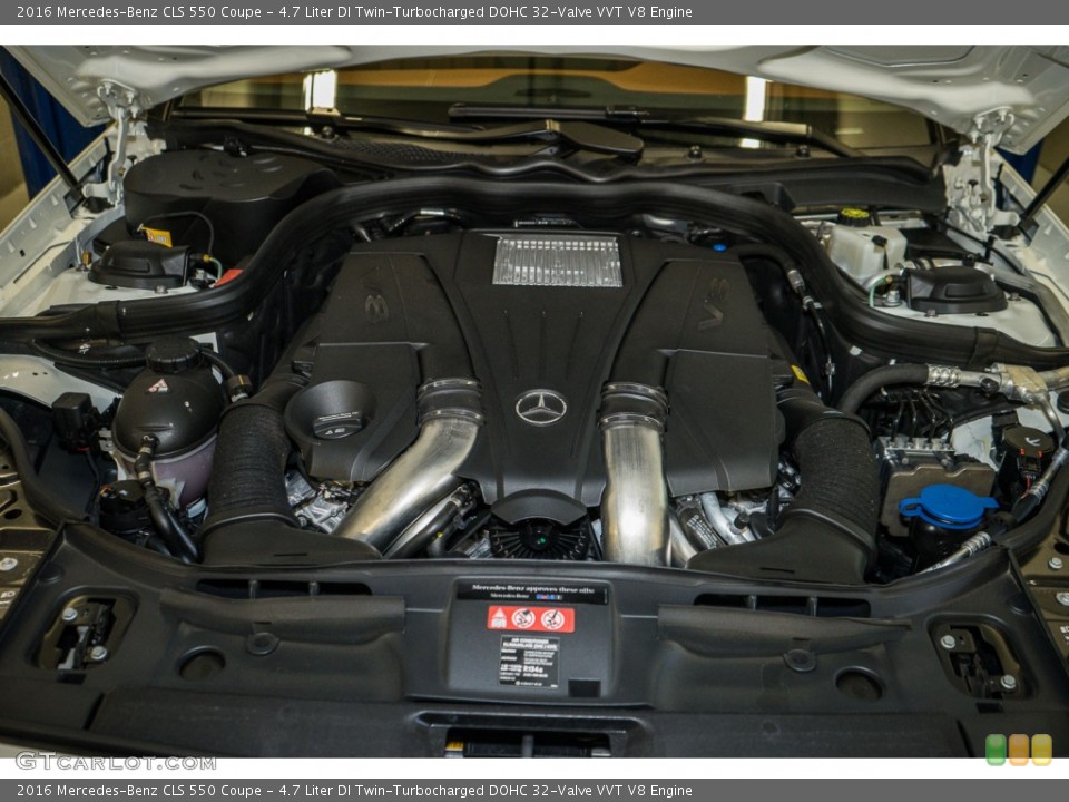 4.7 Liter DI Twin-Turbocharged DOHC 32-Valve VVT V8 Engine for the 2016 Mercedes-Benz CLS #108203782