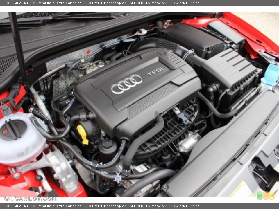 2.0 Liter Turbocharged/TFSI DOHC 16-Valve VVT 4 Cylinder Engine for the 2016 Audi A3 #108204832