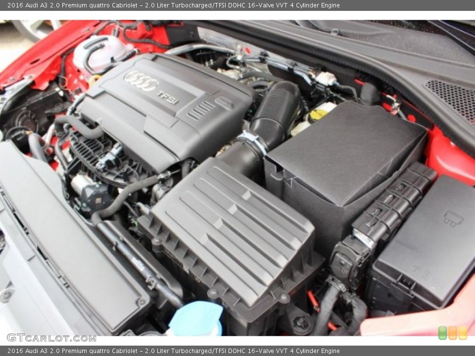 2.0 Liter Turbocharged/TFSI DOHC 16-Valve VVT 4 Cylinder Engine for the 2016 Audi A3 #108204835