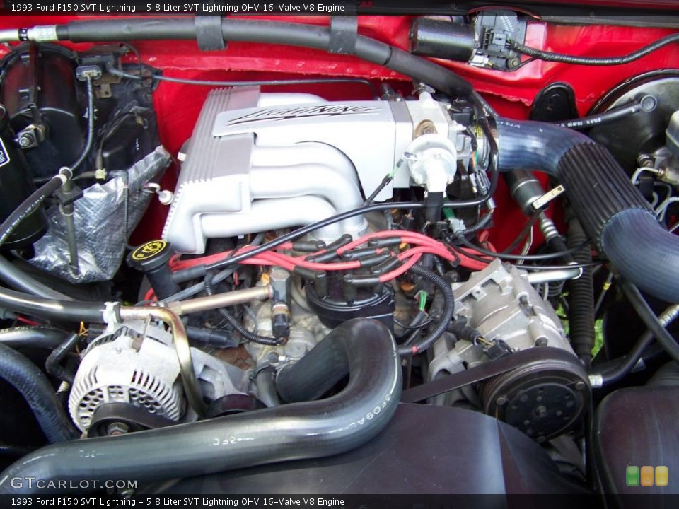 5.8 Liter SVT Lightning OHV 16-Valve V8 Engine for the 1993 Ford F150 #10822339