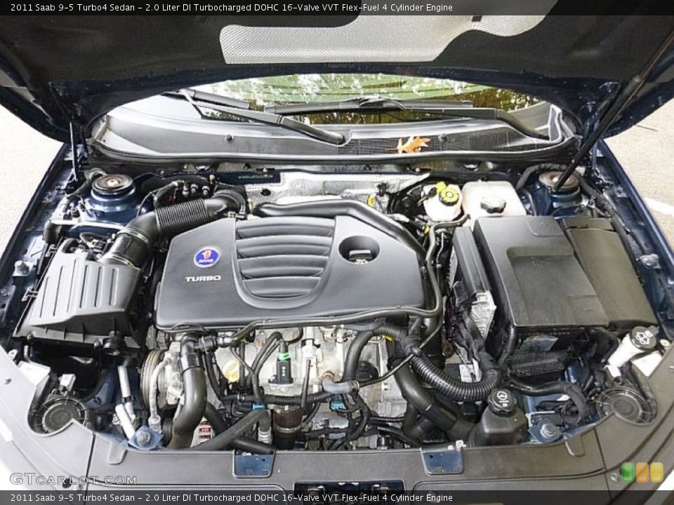 2.0 Liter DI Turbocharged DOHC 16-Valve VVT Flex-Fuel 4 Cylinder Engine for the 2011 Saab 9-5 #108245933