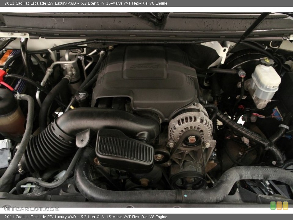 6.2 Liter OHV 16-Valve VVT Flex-Fuel V8 Engine for the 2011 Cadillac Escalade #108275675