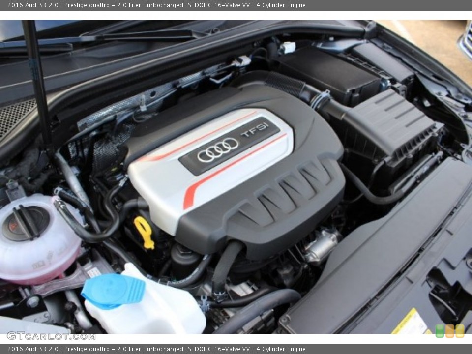 2.0 Liter Turbocharged FSI DOHC 16-Valve VVT 4 Cylinder Engine for the 2016 Audi S3 #108277469