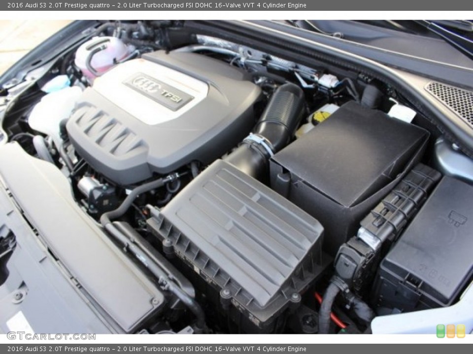 2.0 Liter Turbocharged FSI DOHC 16-Valve VVT 4 Cylinder Engine for the 2016 Audi S3 #108277487