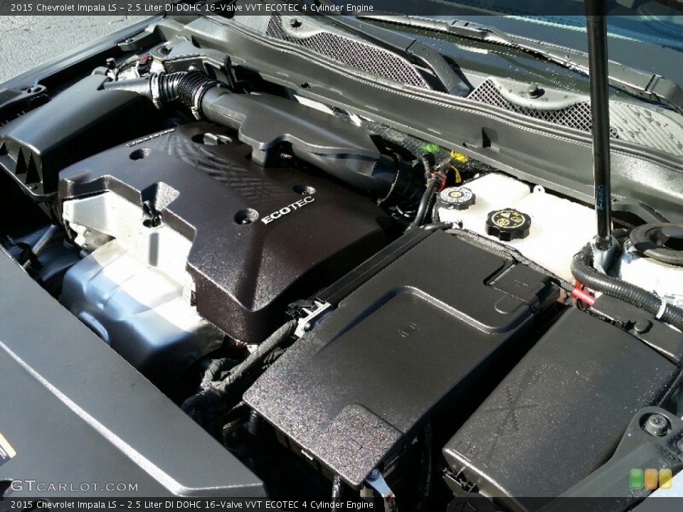 2.5 Liter DI DOHC 16-Valve VVT ECOTEC 4 Cylinder 2015 Chevrolet Impala Engine