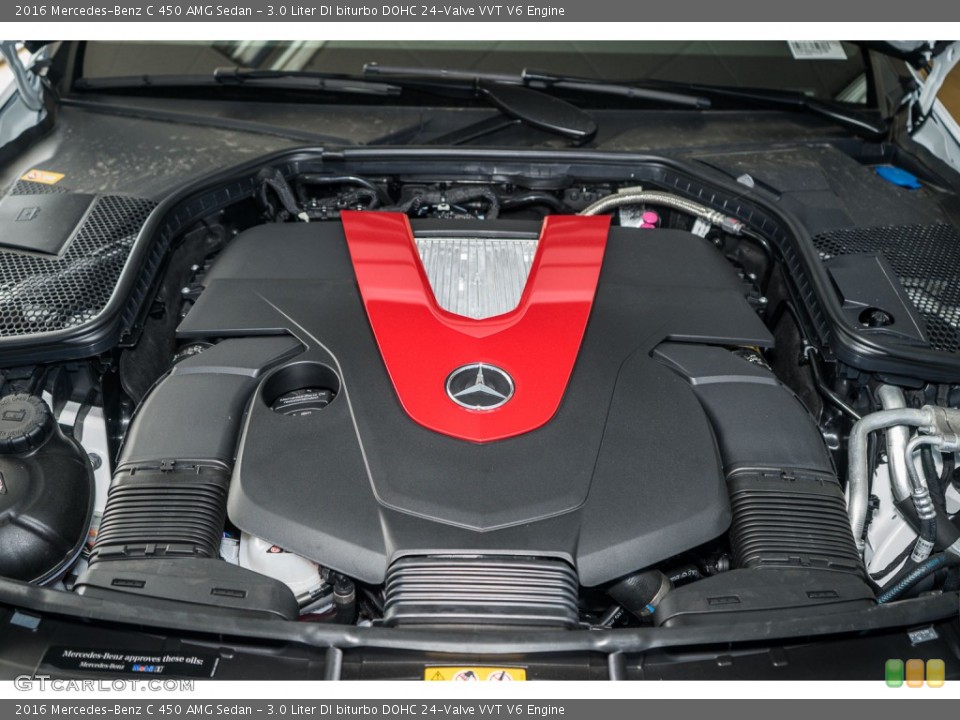 3.0 Liter DI biturbo DOHC 24-Valve VVT V6 Engine for the 2016 Mercedes-Benz C #108323401