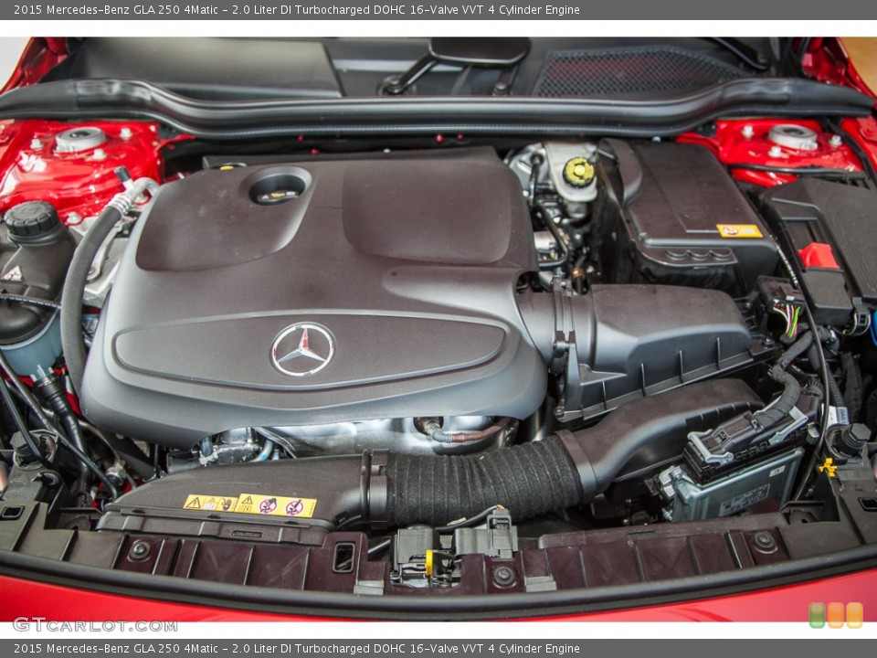 2.0 Liter DI Turbocharged DOHC 16-Valve VVT 4 Cylinder Engine for the 2015 Mercedes-Benz GLA #108324615