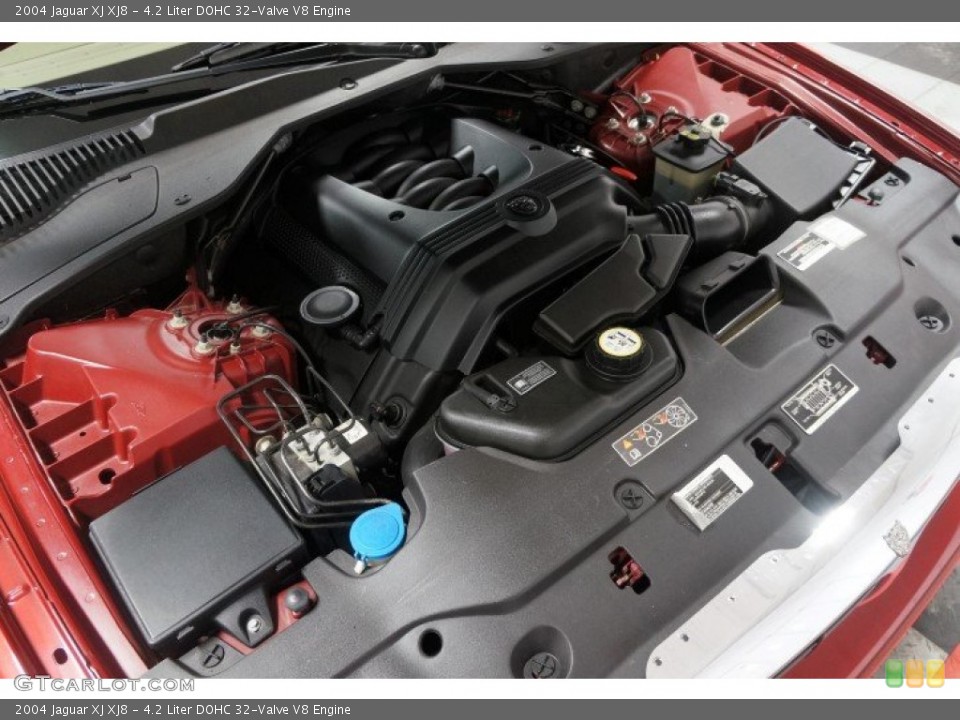 4.2 Liter DOHC 32-Valve V8 Engine for the 2004 Jaguar XJ #108337657