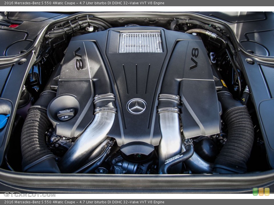 4.7 Liter biturbo DI DOHC 32-Valve VVT V8 Engine for the 2016 Mercedes-Benz S #108366468
